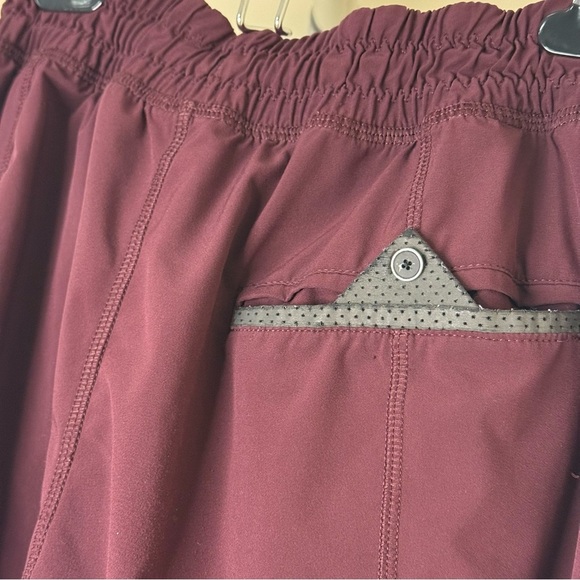 Lululemon Maroon Reflective Joggers – Lightweight Running & Training Pants - Picture 7 of 11